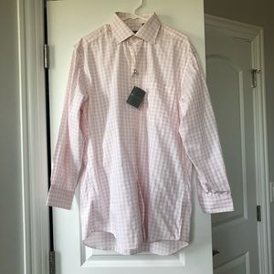 Hickey Freeman checkered shirt